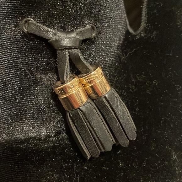 Zara Men’s Velvet Tassel Loafers 43 (10) Black Contemporary Classic Preppy - Picture 11 of 14